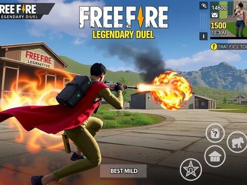 Free Fire Legendary Duel gameplay screenshot
